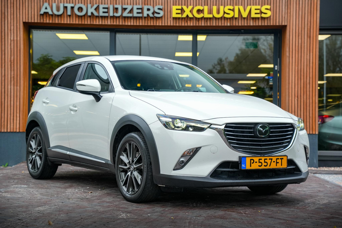 Mazda CX-3 2.0 SkyActiv-G 150 GT-M 4WD Adapt. Cruise HUD Keyless Camera DAB+ Dodehoek Navi 18''LM