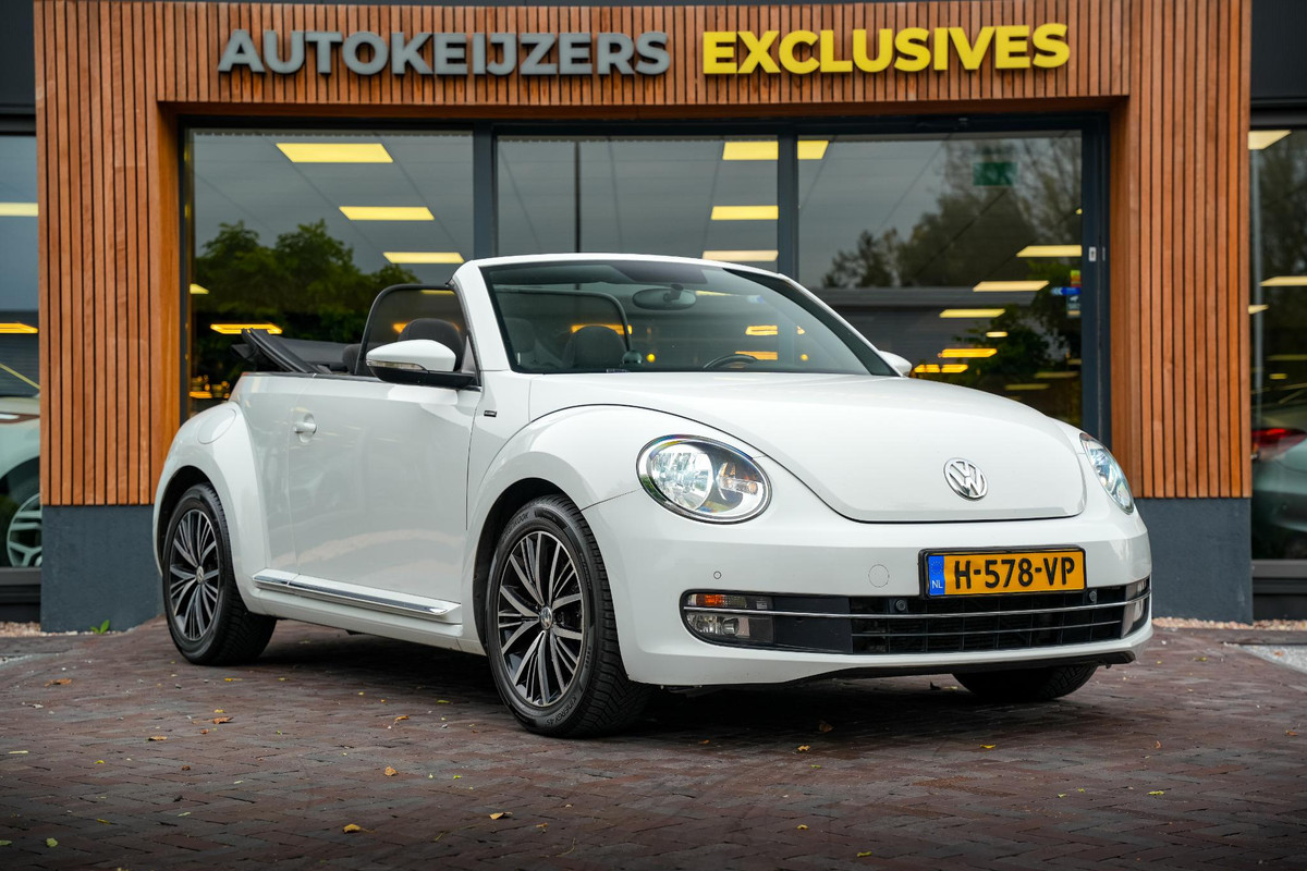 Volkswagen Beetle Cabriolet 1.2 TSI Trend BlueMotion Allstar Navi Camera Cruise Stoelverw. Clima