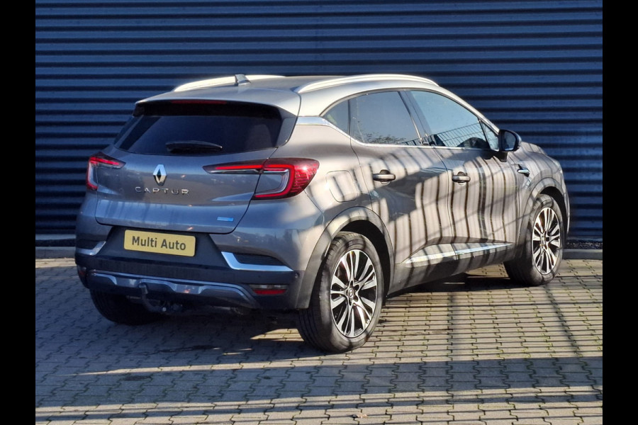 Renault Captur 1.6 E-Tech Plug-in Hybrid 160 Initiale Paris PHEV | Luxe Lederen Sportstoelen Elektrisch & Verwarmd | Trekhaak Afneembaar | Bose Sound | Adaptive Cruise | Navigatie | Apple Carplay | 360 Camera |