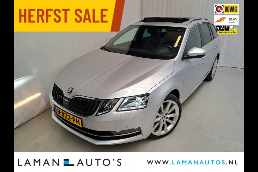 Škoda Octavia Combi 1.5 TSI 150pk DSG Business Edition Plus Aut. | Pano/open dak Virtual Cockpit CarPlay Navi ECC LED 18" LMV Cruise | Voorsch