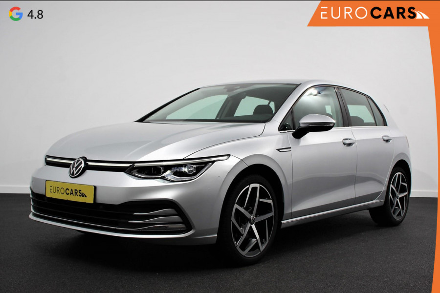 Volkswagen Golf 1.5 eTSI DSG Style | Navigatie | Adaptive Cruise Control | Lane/Side/Travel Assist | 18 Inch Lichtmetaal | Stoel/Stuur Verarming |