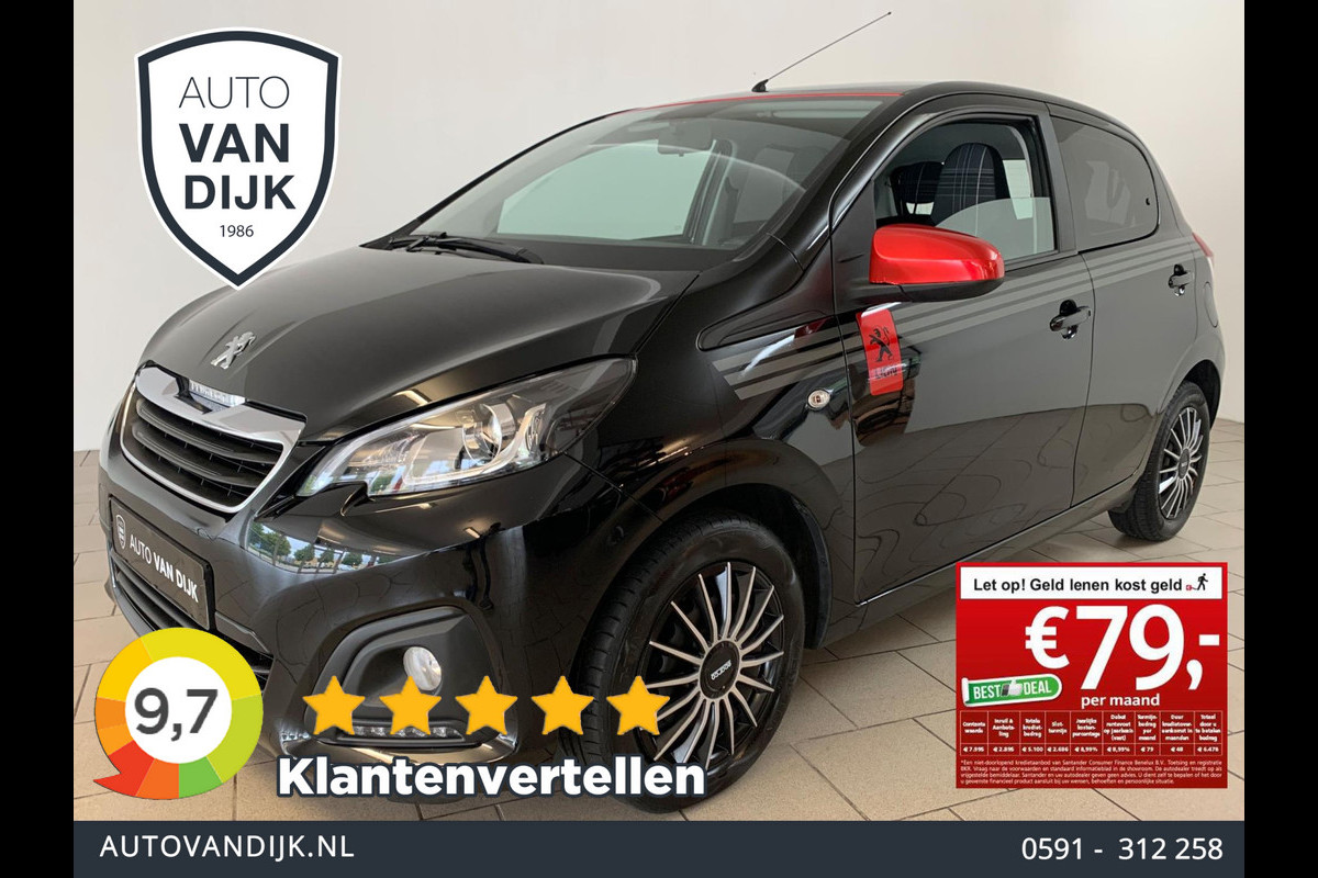 Peugeot 108 1.0 e-VTi Lion Edition AIRCO NAVI LED BLUETOOTH ELEK RAMEN CENT VERG PRIVACY GLAS ZEER NETTE AUTO