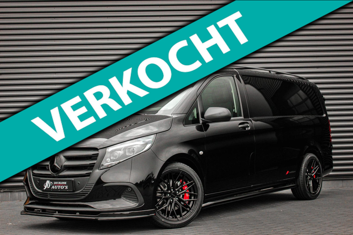 Mercedes-Benz Vito 119 CDI L2 SELECT LANG LEDEREN BEKLEDING / AUTOMAAT / VERLAAGD / AMG / APPLE CARPLAY / FULL OPTIONS / AMG-BLACK