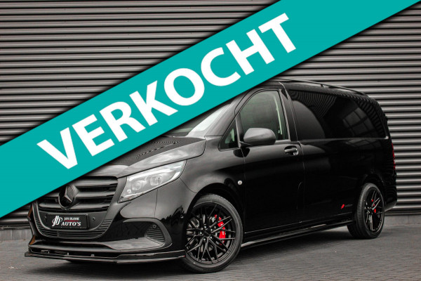 Mercedes-Benz Vito 119 CDI L2 SELECT LANG LEDEREN BEKLEDING / AUTOMAAT / VERLAAGD / AMG / APPLE CARPLAY / FULL OPTIONS / AMG-BLACK