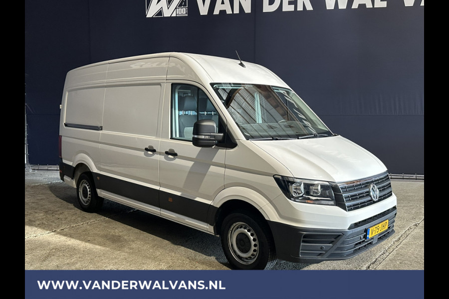 Volkswagen Crafter 2.0 TDI 141pk L3H3 L2H2 Euro6 Airco | Camera | 3000kg Trekhaak | Apple Carplay Android Auto, Parkeersensoren, Bijrijdersbank