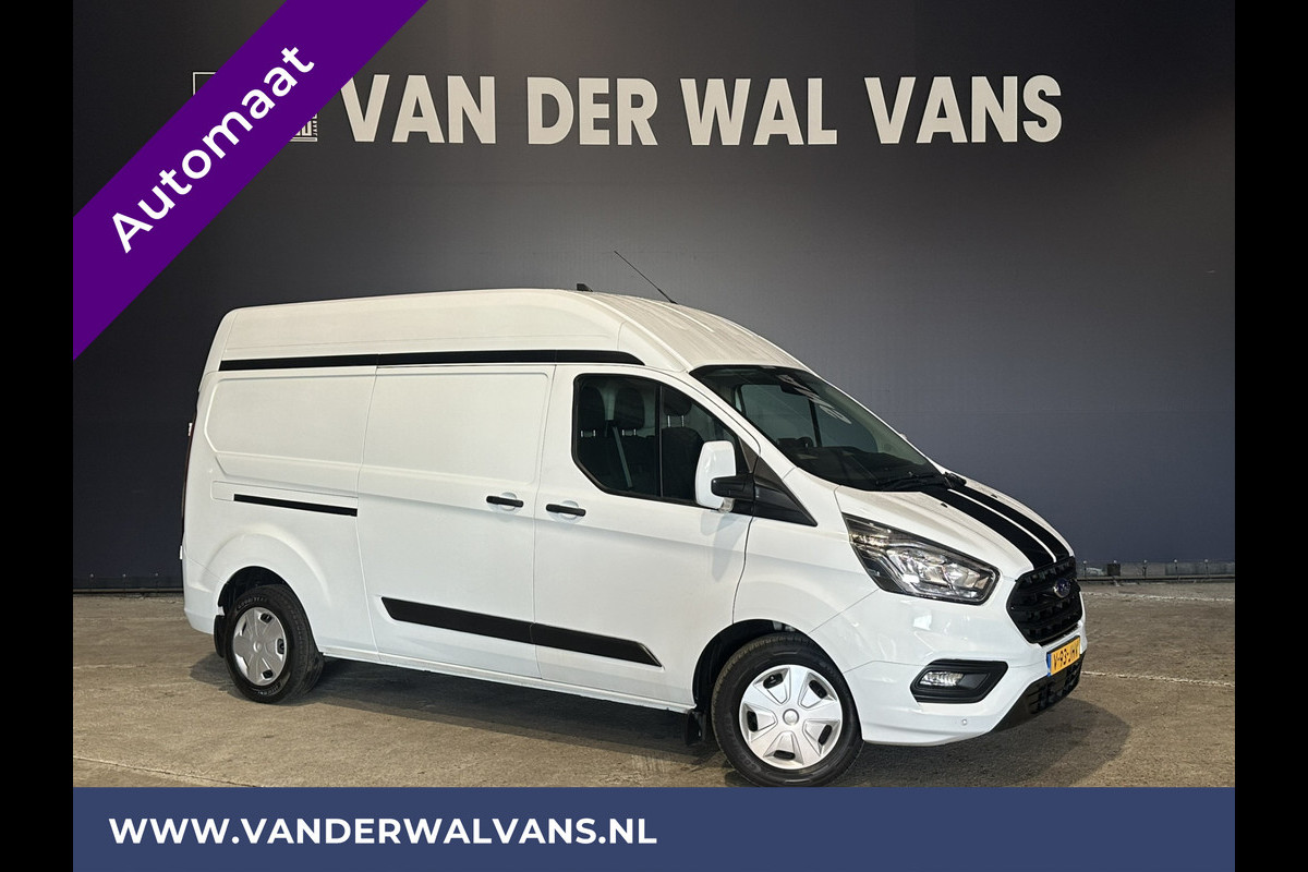 Ford Transit Custom 2.0 TDCI 130pk Automaat L2H2 Euro6 Airco | Navigatie | Cruisecontrol Parkeersensoren, verwarmde voorruit, LED