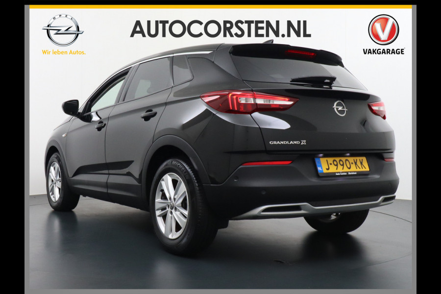 Opel Grandland X T131PK AUT-8 Apple Carplay Android Auto Navi Ecc Pdc Autom.AchterklepAGR-Stoel Cruise Control Keyless LaneAssist DAB Bluetooth Connected Led Licht-Regensensor Business Executive 1ste Eigenaar 1300 kg trekvermogen 39.000 nieuw!