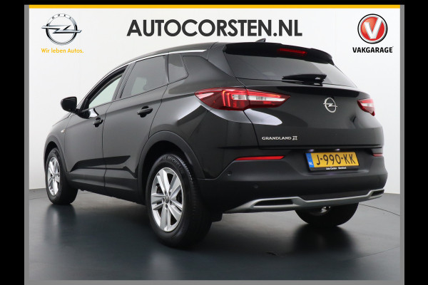 Opel Grandland X T131PK AUT-8 Apple Carplay Android Auto Navi Ecc Pdc Autom.AchterklepAGR-Stoel Cruise Control Keyless LaneAssist DAB Bluetooth Connected Led Licht-Regensensor Business Executive 1ste Eigenaar 1300 kg trekvermogen 39.000 nieuw!