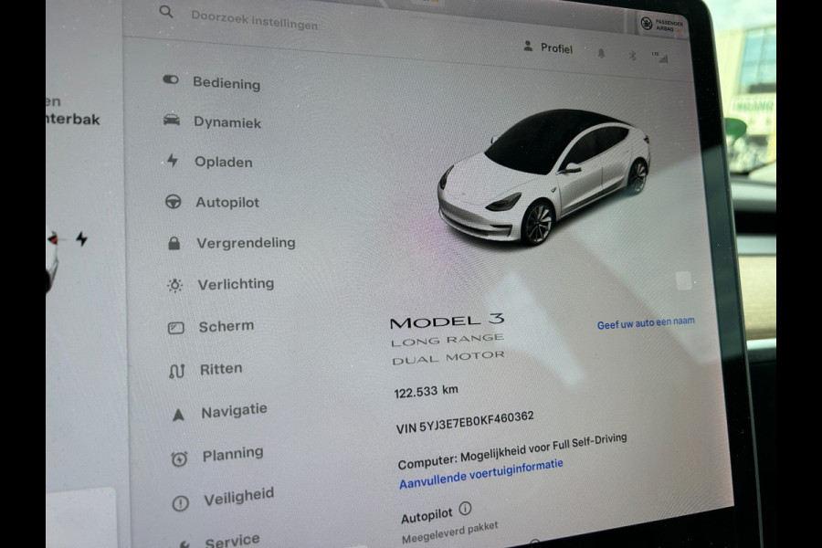 Tesla Model 3 Long Range AWD 75 kWh 87% SOH Rijklaarprijs!