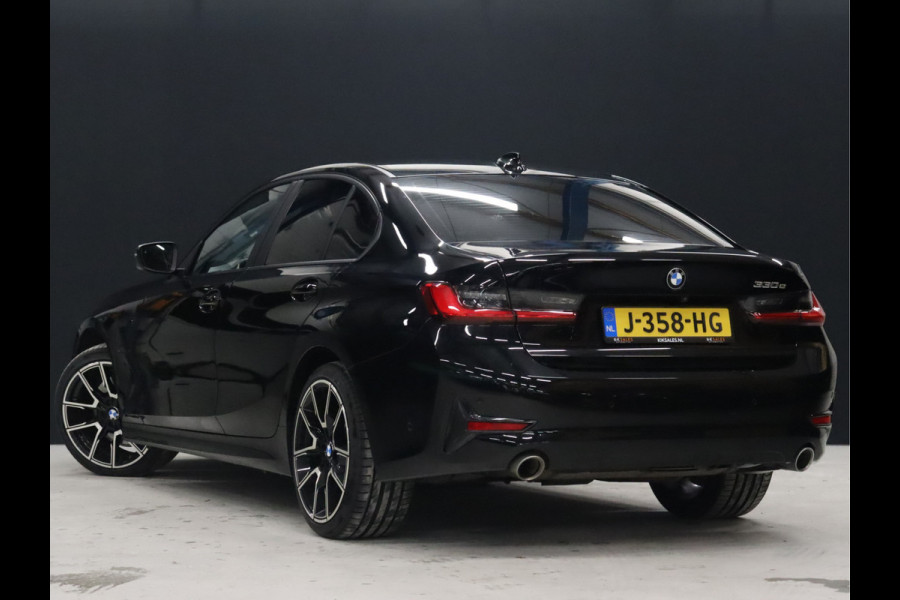 BMW 3-serie 330e eDrive M Sport M-PAKKET [360° CAMERA, APPLE CARPLAY, NAVIGATIE GROOT, VOL LEDER, M-STUUR, ANDROID, TREKHAAK, LED, DAB+, NIEUWSTAAT]