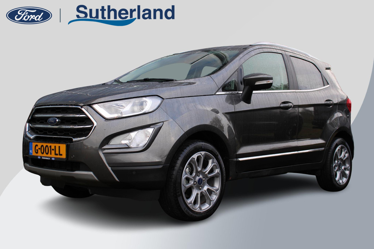 Ford EcoSport 1.0 EcoBoost Titanium LAGE KM STAND! | Trekhaak | Navigatie | Stoelverwarming | Climate Control |