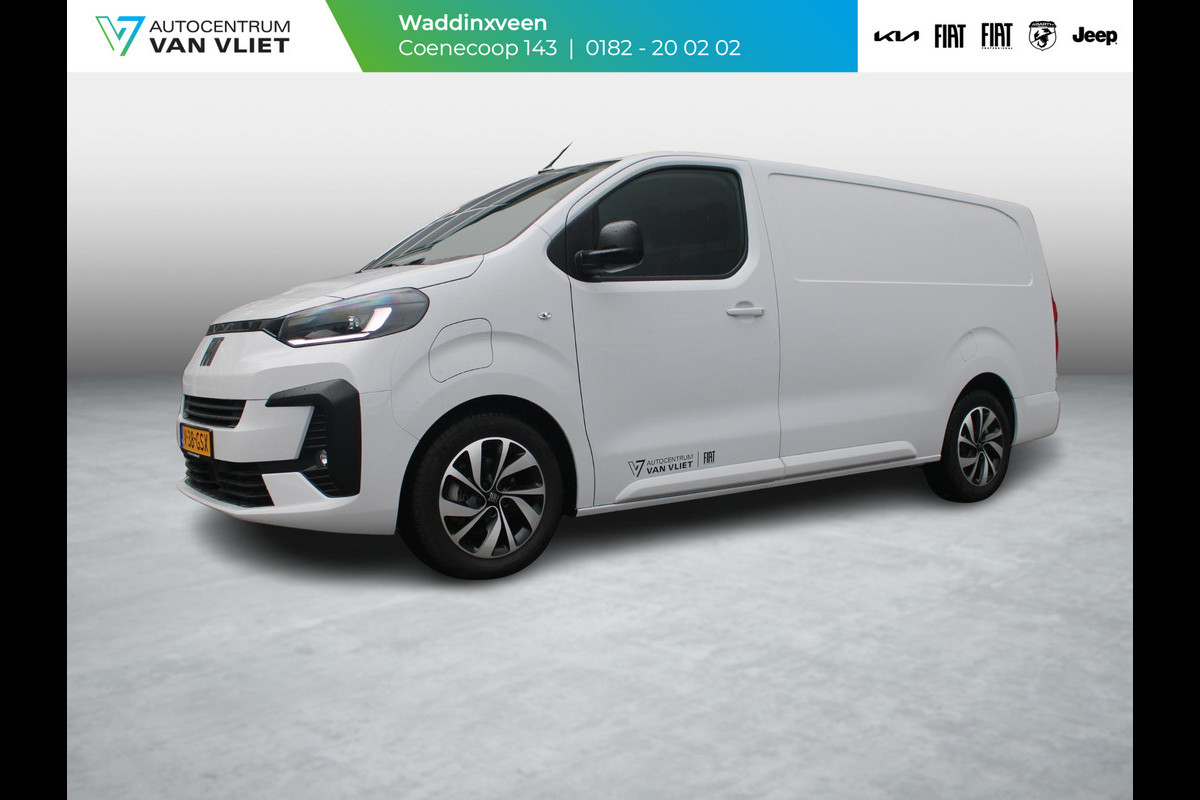 Fiat E-Scudo L3 75 kWh | Exterieur Pack | 17" | Pack City | Laadruimte Pack | Full LED | Beschikbaarheid in overleg