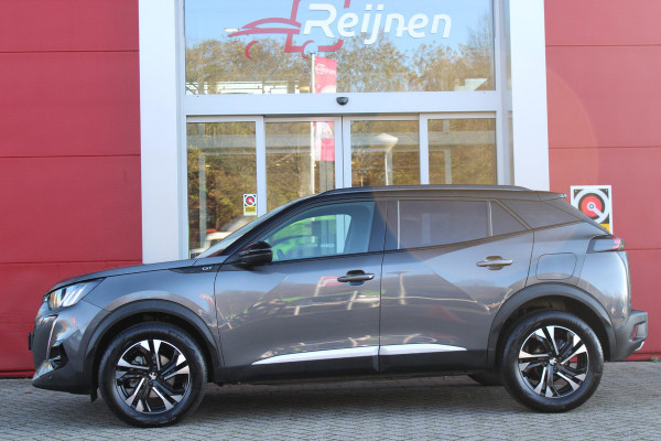 Peugeot 2008 1.2 130PK GT | NAVIGATIE 10" TOUCHSCREEN | APPLE CARPLAY/ANDROID AUTO | CRUISE CONTROL | ACHTERUITRIJ CAMERA | DODEHOEK BEWAKING | FULL LED KOPLAMPEN | 3-D INSTRUMENTENPANEEL | DAB+ RADIO | LICHTMETALEN VELGEN 17" |