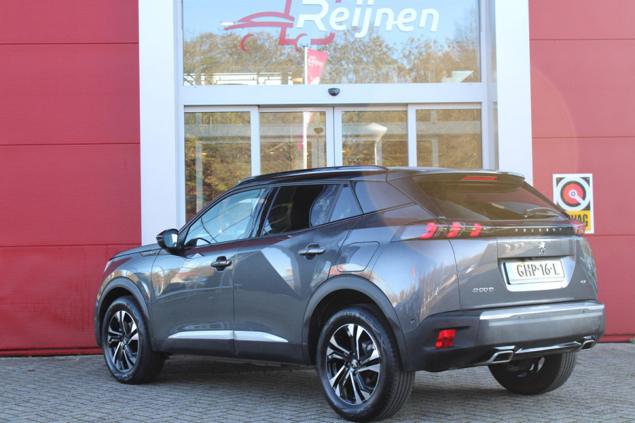 Peugeot 2008 1.2 130PK GT | NAVIGATIE 10" TOUCHSCREEN | APPLE CARPLAY/ANDROID AUTO | CRUISE CONTROL | ACHTERUITRIJ CAMERA | DODEHOEK BEWAKING | FULL LED KOPLAMPEN | 3-D INSTRUMENTENPANEEL | DAB+ RADIO | LICHTMETALEN VELGEN 17" |