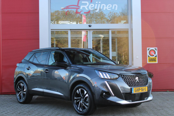 Peugeot 2008 1.2 130PK GT | NAVIGATIE 10" TOUCHSCREEN | APPLE CARPLAY/ANDROID AUTO | CRUISE CONTROL | ACHTERUITRIJ CAMERA | DODEHOEK BEWAKING | FULL LED KOPLAMPEN | 3-D INSTRUMENTENPANEEL | DAB+ RADIO | LICHTMETALEN VELGEN 17" |