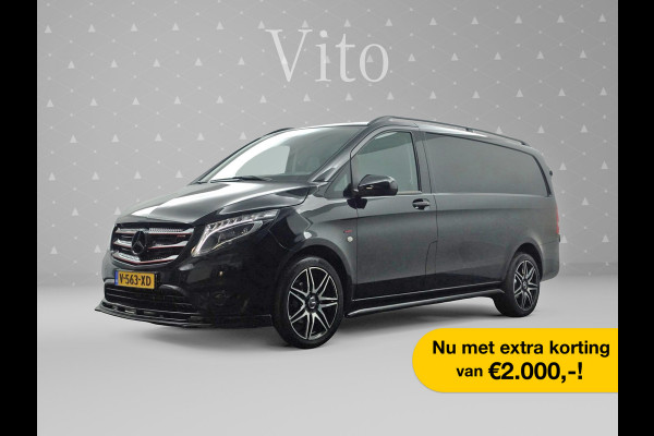 Mercedes-Benz Vito 114 CDI Lang AMG Night Edition Aut- Design Leder 3 pers I  Xenon Led Matrix I  Sidebars I  Park Assist I  Dynamic Select