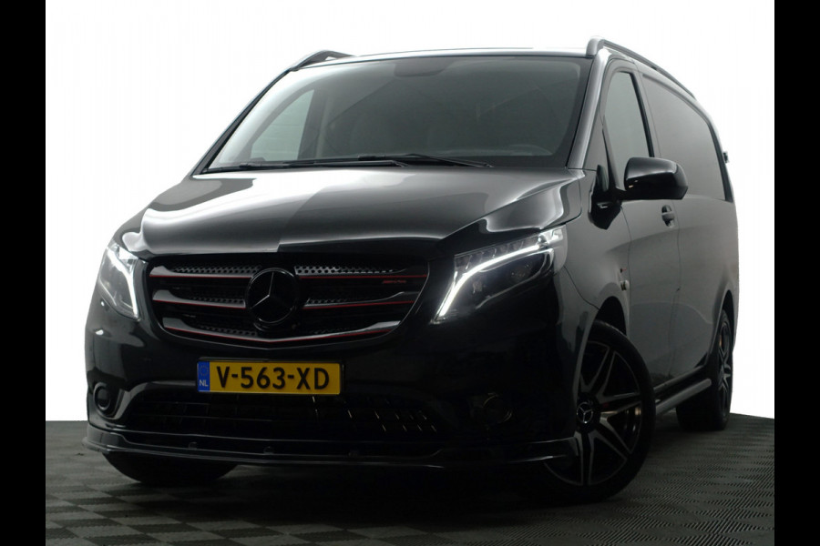 Mercedes-Benz Vito 114 CDI Lang AMG Night Edition Aut- Design Leder 3 pers I  Xenon Led Matrix I  Sidebars I  Park Assist I  Dynamic Select