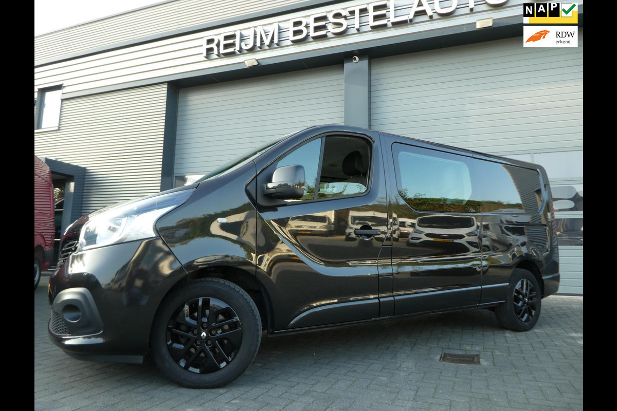 Renault Trafic 1.6 dCi T29 146pk, L2, DC, Dubbel Cabine, Camera, Navigatie, PDC.