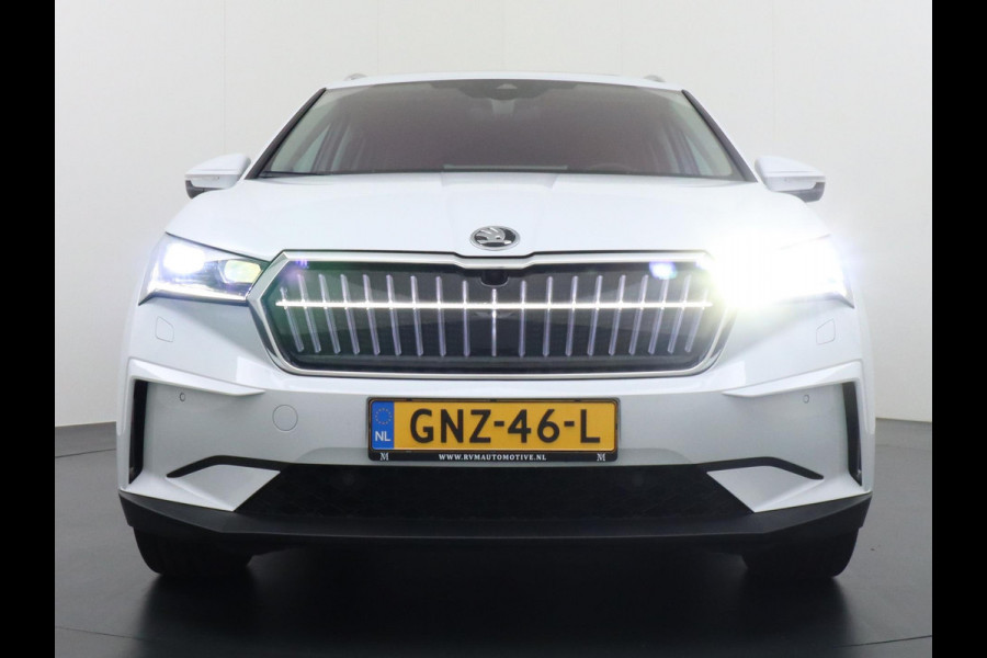 Škoda ENYAQ iV 80 Sportline | LEDER | PANO | MEMORY SEAT | MEGA COMPLEET | rijklaarprijs incl. 12mnd BOVAG