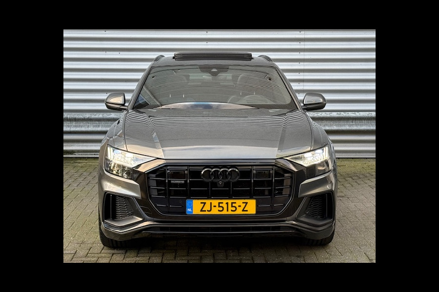 Audi Q8 50 TDI 3.0-V6 286pk quattro Pro Line Plus Automaat BTW Clima Cruise Navi Camera Panoramadak Sfeer Leder 22"LMV