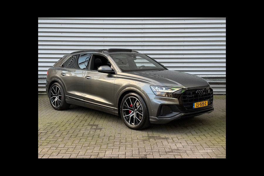 Audi Q8 50 TDI 3.0-V6 286pk quattro Pro Line Plus Automaat BTW Clima Cruise Navi Camera Panoramadak Sfeer Leder 22"LMV