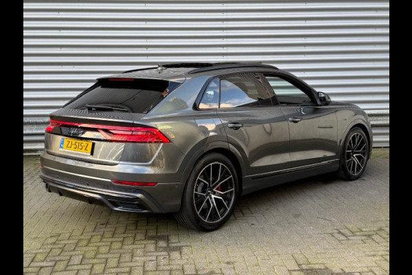 Audi Q8 50 TDI 3.0-V6 286pk quattro Pro Line Plus Automaat BTW Clima Cruise Navi Camera Panoramadak Sfeer Leder 22"LMV