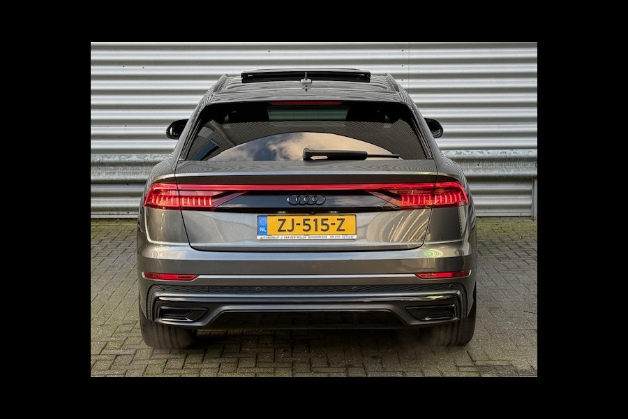 Audi Q8 50 TDI 3.0-V6 286pk quattro Pro Line Plus Automaat BTW Clima Cruise Navi Camera Panoramadak Sfeer Leder 22"LMV