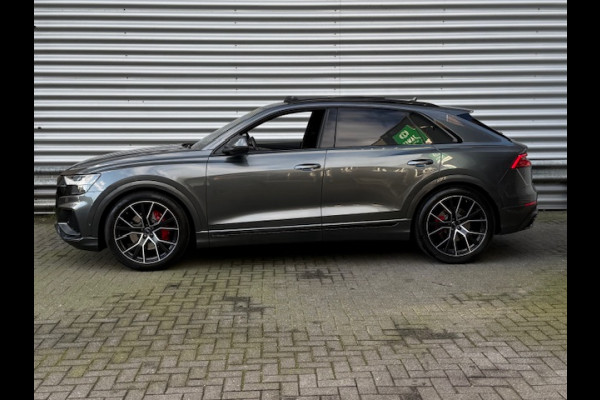 Audi Q8 50 TDI 3.0-V6 286pk quattro Pro Line Plus Automaat BTW Clima Cruise Navi Camera Panoramadak Sfeer Leder 22"LMV