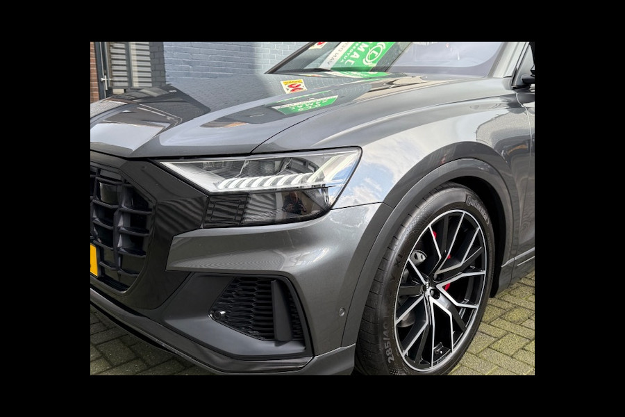 Audi Q8 50 TDI 3.0-V6 286pk quattro Pro Line Plus Automaat BTW Clima Cruise Navi Camera Panoramadak Sfeer Leder 22"LMV