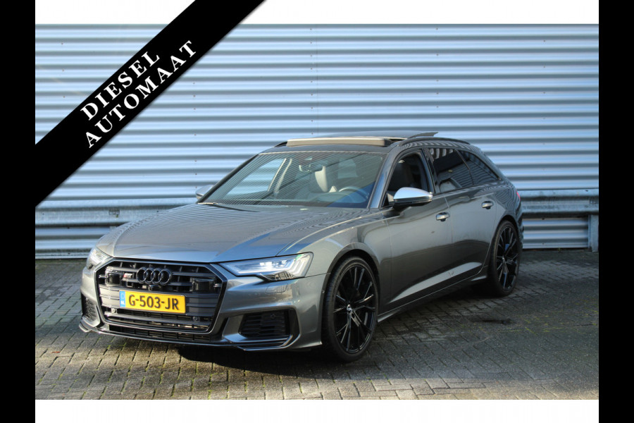 Audi S6 Avant 3.0 TDI V6 350pk quattro Automaat BTW Luchtvering Panoramadak HUD B&O 21"LMV Sfeer VOL