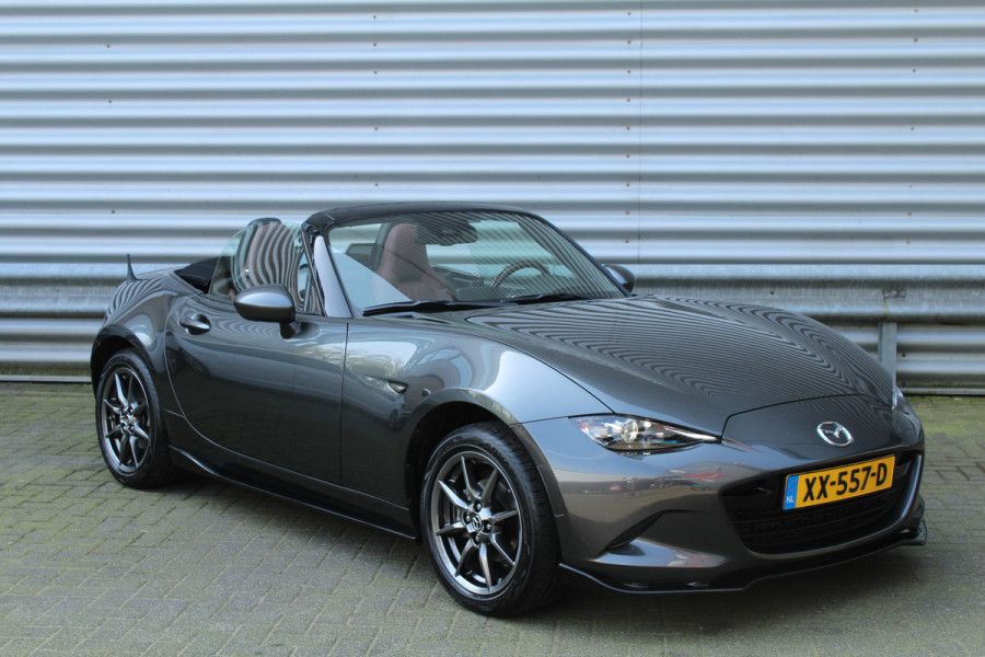 Mazda MX-5 1.5 SkyActiv-G 132 GT-M NL-Auto NAP 28.080km TOP STAAT BOSE Clima Cruise Navi Camera Leder Stoelverwarming