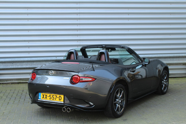 Mazda MX-5 1.5 SkyActiv-G 132 GT-M NL-Auto NAP 28.080km TOP STAAT BOSE Clima Cruise Navi Camera Leder Stoelverwarming