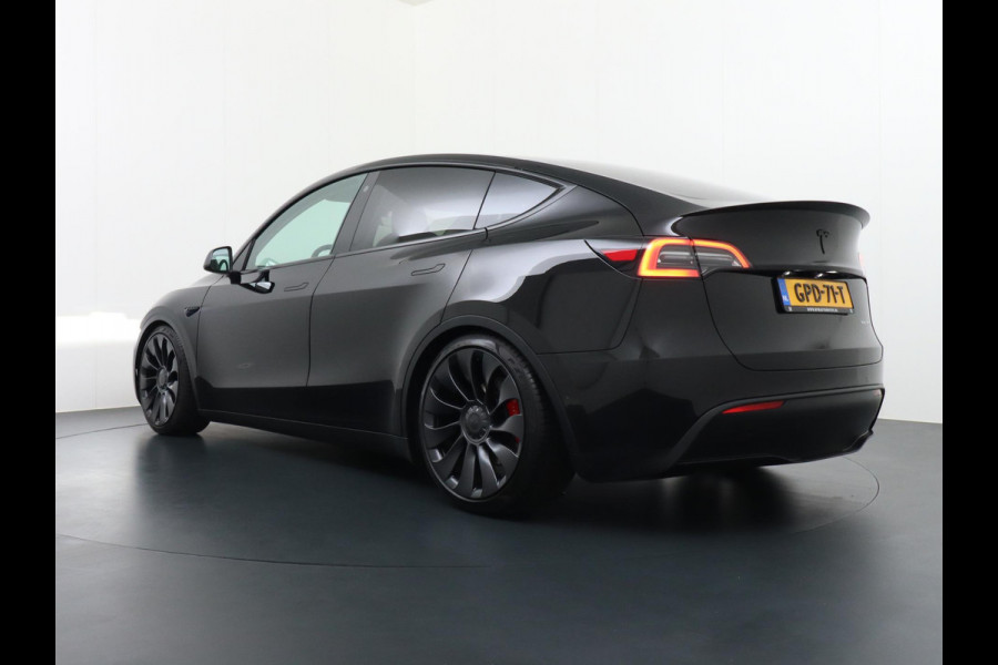 Tesla Model Y Performance AWD 75 kWh VAN 50.900 VOOR 44.877 EINDEJAARSVOORDEEL 6.023 | LEDER | PANO | RESTERENDE FABR. GARANTIE