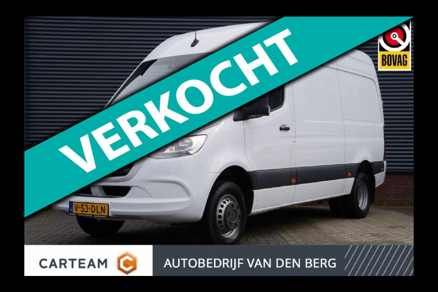 Mercedes-Benz Sprinter 519 3.0 CDI V6 L2H2 3.5T TREKHAAK, LEDER, DUBBEL LUCHT, CAMERA, NAVI, CRUISE, CLIMA