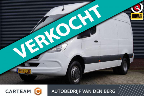 Mercedes-Benz Sprinter 519 3.0 CDI V6 L2H2 3.5T TREKHAAK, LEDER, DUBBEL LUCHT, CAMERA, NAVI, CRUISE, CLIMA