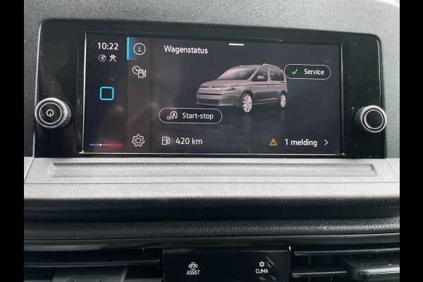 Volkswagen Caddy Cargo 2.0 TDI Comfort met achterklep / Climate control / Cruise control / Park.Sensoren achter / zijschuifdeur rechts / tussenschot volledig