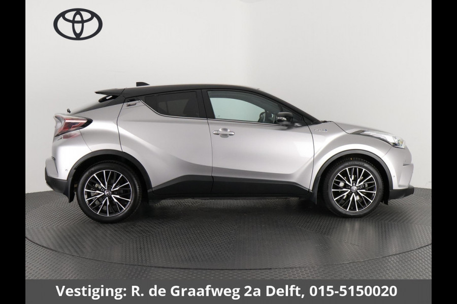 Toyota C-HR 1.8 Hybrid Executive Bi-Tone | Navigatie | Half leder | Stoelverwarming |