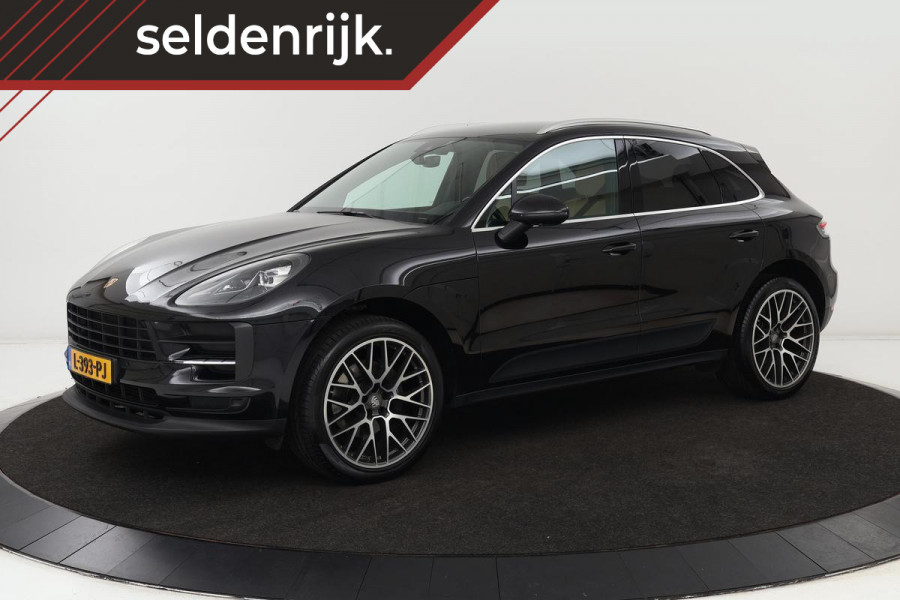 Porsche Macan 2.0 | Luchtvering | Leder/Alcantara | Full LED | Stoelverwarming | Navigatie | Memory | 21 inch | PDC | Sportstuur