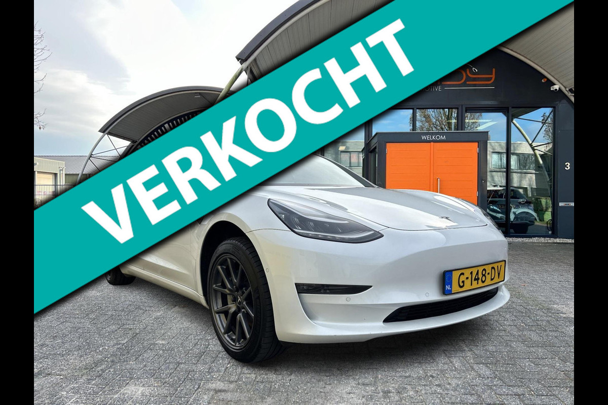 Tesla Model 3 Standard RWD Plus 60 kWh SOH 86% Rijklaarprijs!