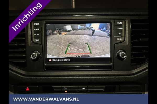 Volkswagen Crafter 2.0 TDI L3H2 L2H1 inrichting Euro6 Airco | 2x Zijdeur | Camera | Trekhaak | Cruisecontrol Apple Carplay, Android Auto, Chauffeursstoel, Bijrijdersbank