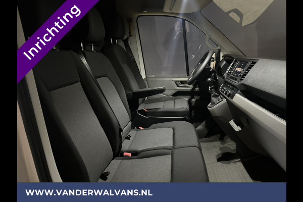 Volkswagen Crafter 2.0 TDI L3H2 L2H1 inrichting Euro6 Airco | 2x Zijdeur | Camera | Trekhaak | Cruisecontrol Apple Carplay, Android Auto, Chauffeursstoel, Bijrijdersbank