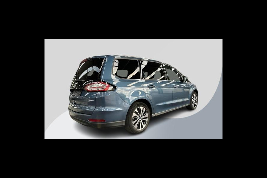 Ford Galaxy 2.5 FHEV Hybride Titanium 190pk 7 pers | Adaptieve Cruise | Trekhaak Afneembaar | 1.500kg trekgewicht | Memory functie stoelen | Vol leder | Verlengde fabrieksgarantie tot 03-2027