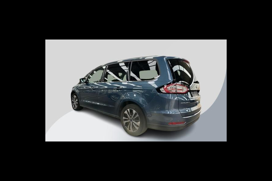 Ford Galaxy 2.5 FHEV Hybride Titanium 190pk 7 pers | Adaptieve Cruise | Trekhaak Afneembaar | 1.500kg trekgewicht | Memory functie stoelen | Vol leder | Verlengde fabrieksgarantie tot 03-2027