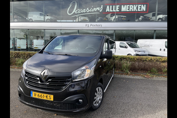 Renault Trafic 1.6 dCi T29 L2H1 Luxe Energy Airco - Cruise control - ParkS-A - Navi - Radio/USB/AUX/TEL/Bluetooth MFL-Stuurwiel - ML - LMV - Trekhaak - CD+AB - Ramen E-VZ - Spiegels E-V+VW - B-Stoel IHV - RS - HSA - B-Assist - 2 zitpl. RV - Zijwand Bet. - Zijschuifd.R - Laadvloer - Tussenschot V - Sidepi