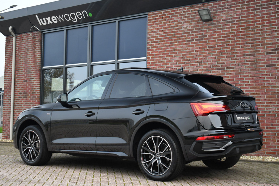 Audi Q5 Sportback 50 TFSI e S-Line Pano ACC El-zetels Ruitstiksel 20inch Camera