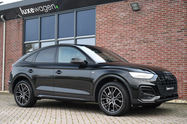 Audi Q5 Sportback 50 TFSI e S-Line Pano ACC El-zetels Ruitstiksel 20inch Camera