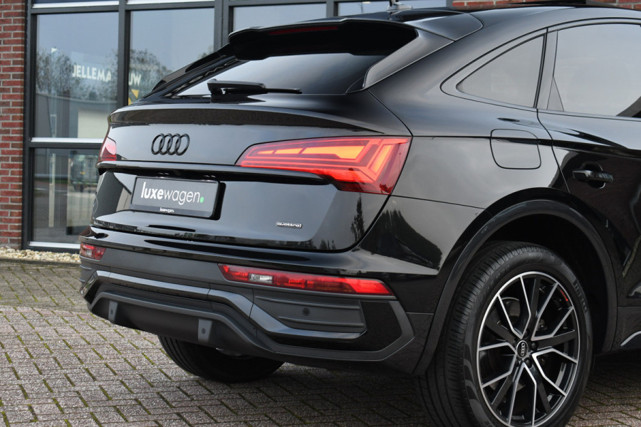 Audi Q5 Sportback 50 TFSI e S-Line Pano ACC El-zetels Ruitstiksel 20inch Camera