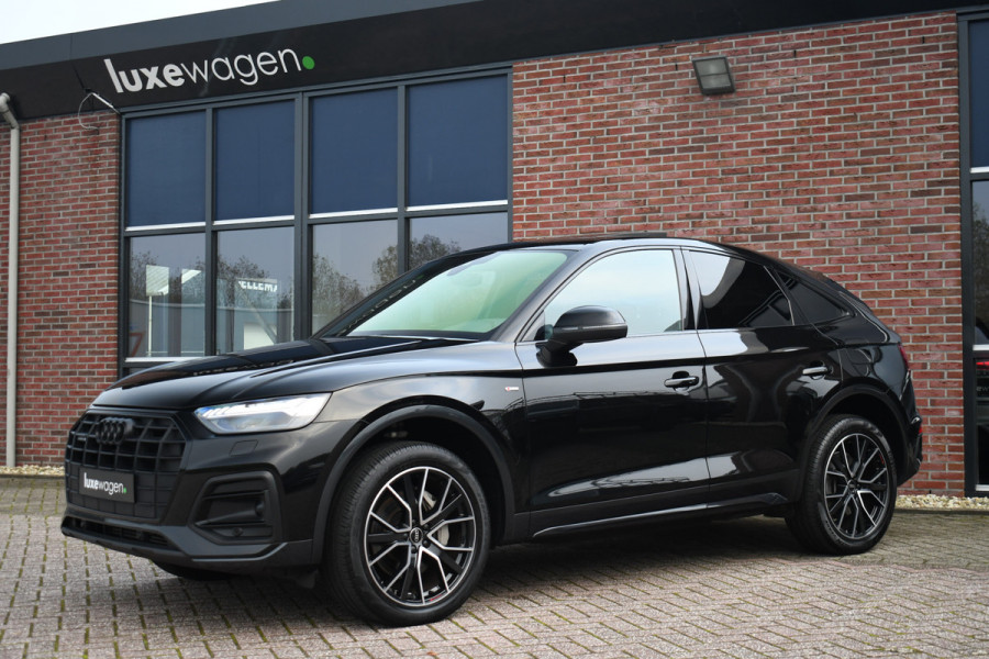 Audi Q5 Sportback 50 TFSI e S-Line Pano ACC El-zetels Ruitstiksel 20inch Camera