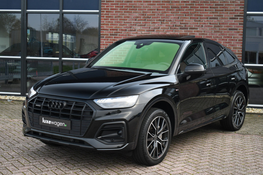 Audi Q5 Sportback 50 TFSI e S-Line Pano ACC El-zetels Ruitstiksel 20inch Camera