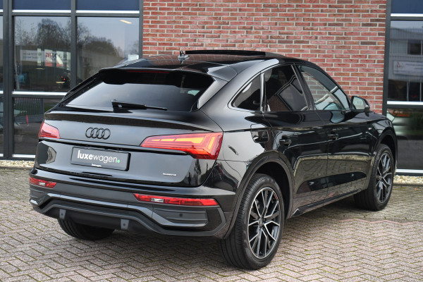 Audi Q5 Sportback 50 TFSI e S-Line Pano ACC El-zetels Ruitstiksel 20inch Camera